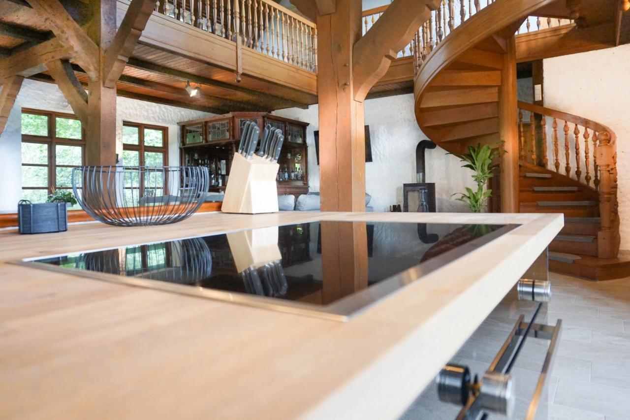 Ruhe Unter Reet-Haus Mit Sauna, Whirlpool Und Kamin Gnarrenburg Ngoại thất bức ảnh